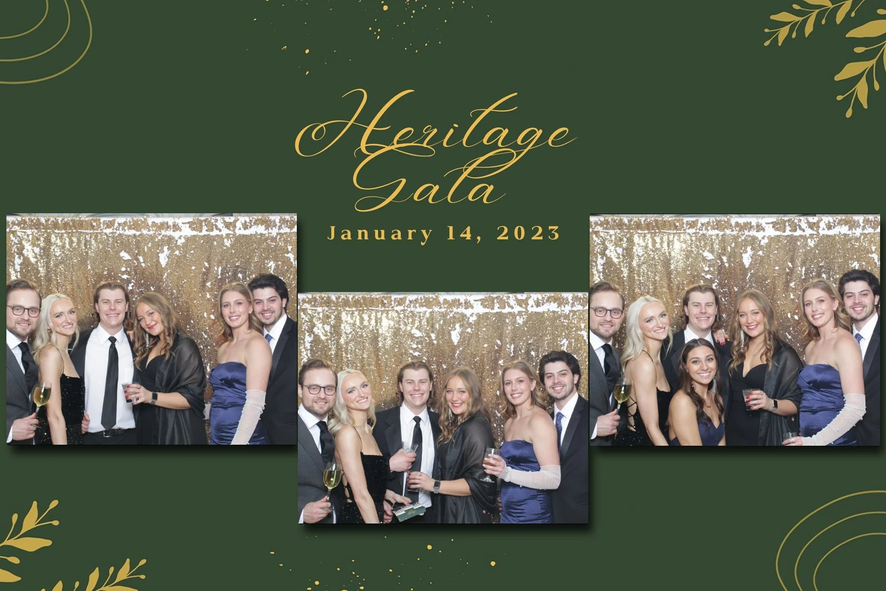 Heritage Gala 2023 · Personalized prints from a Legacy event.