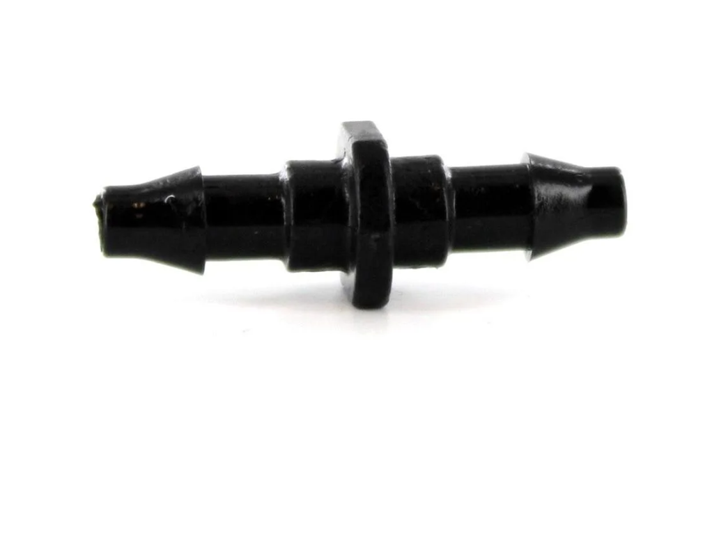 Connector 1/4 inch long barb fitting