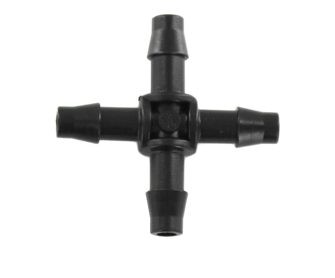 Cross 1/4 in. Barb