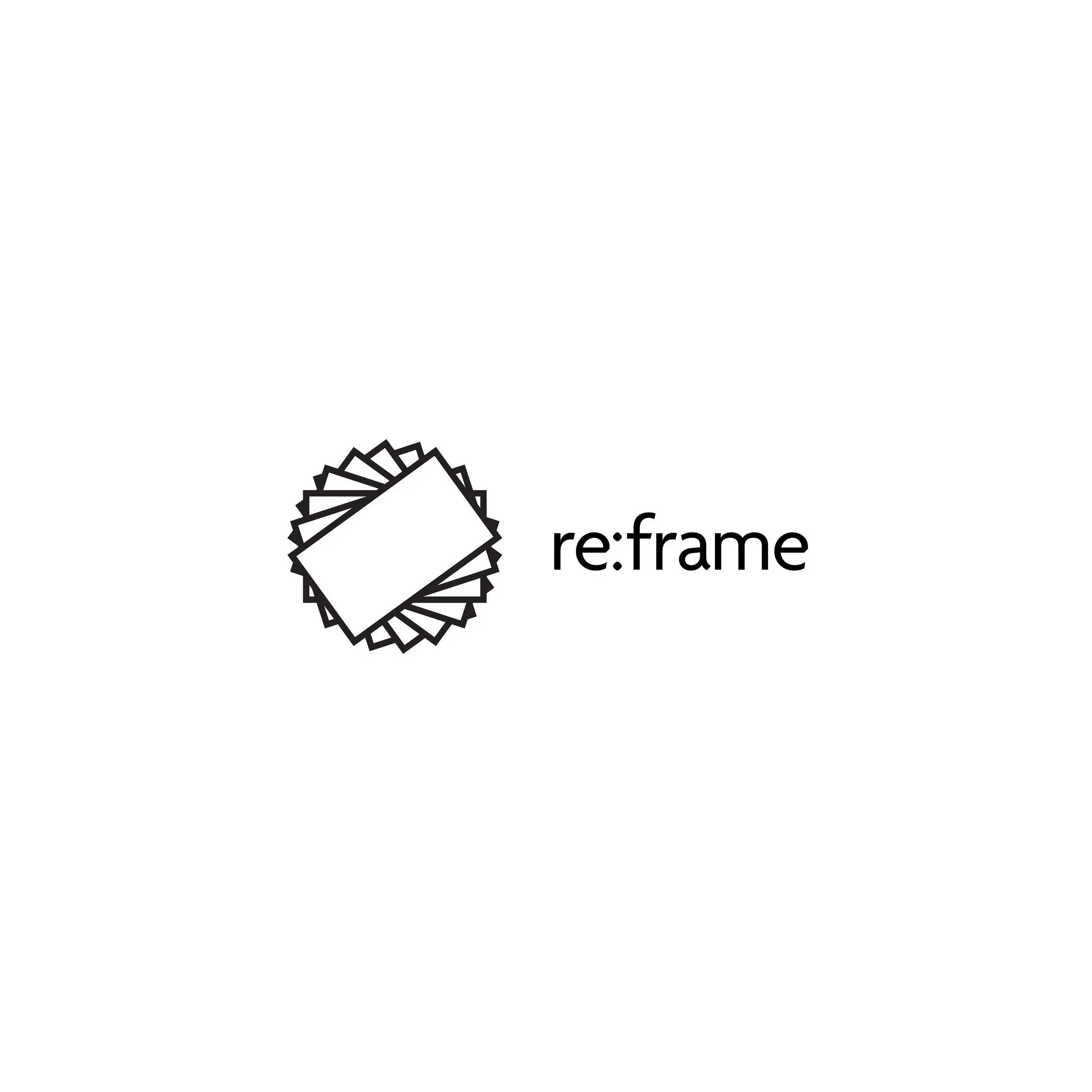re:frame logo exploration