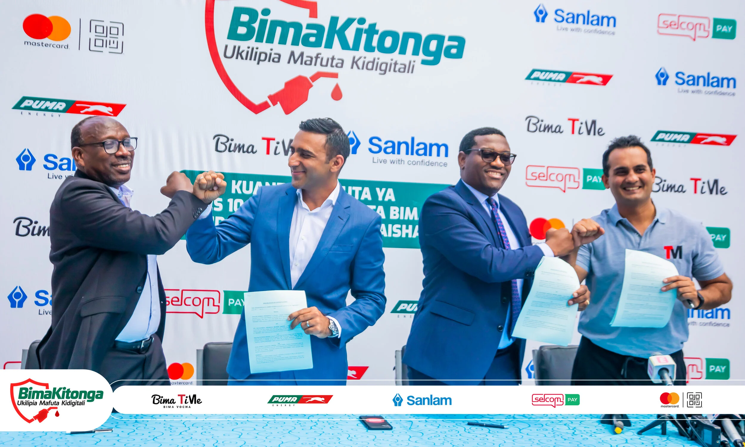 Selcom partners with three firms to launch first-ever fuel embedded life insurance cover for Tanzanians