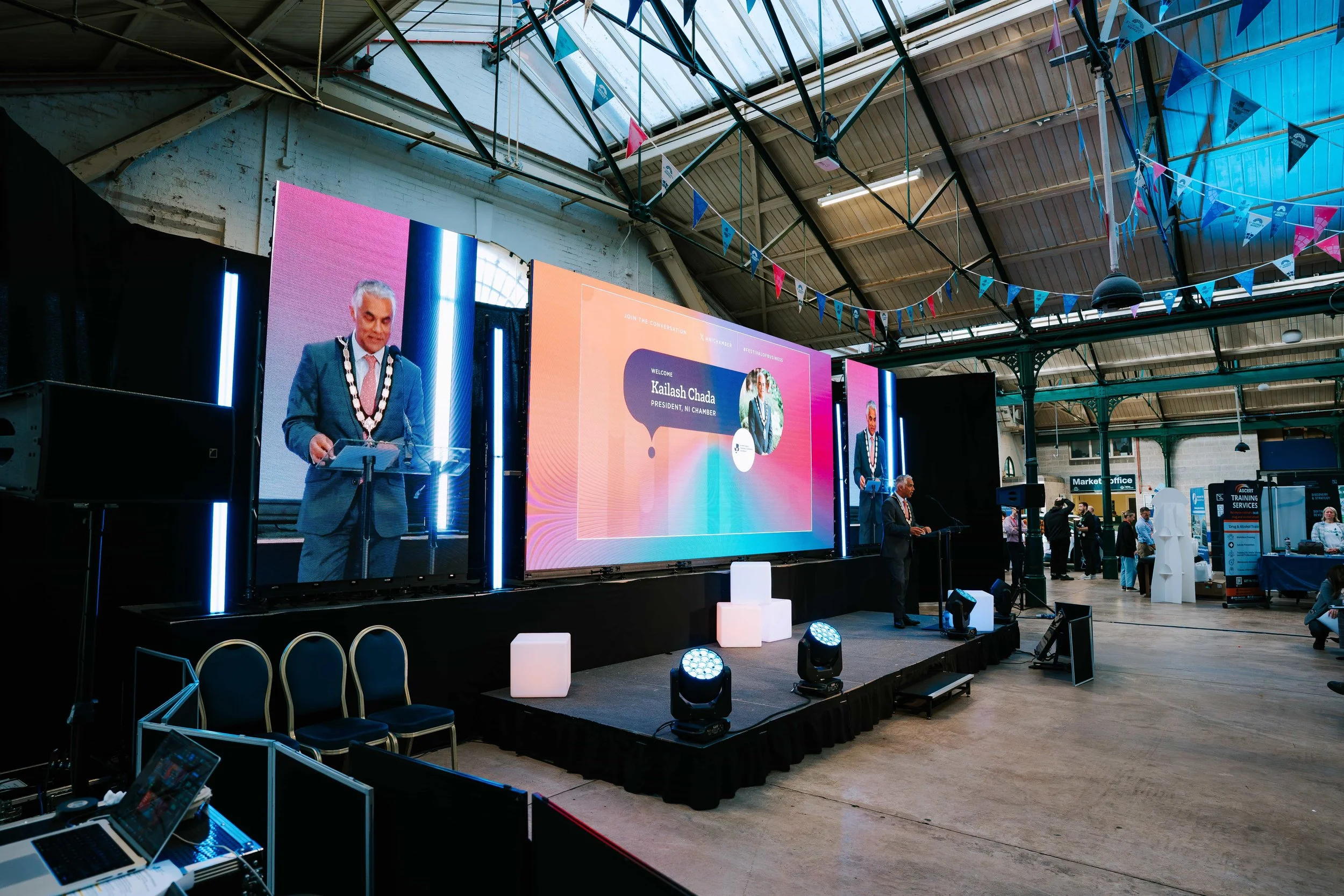 Festival of Business 2025, St George’s Market, Belfast