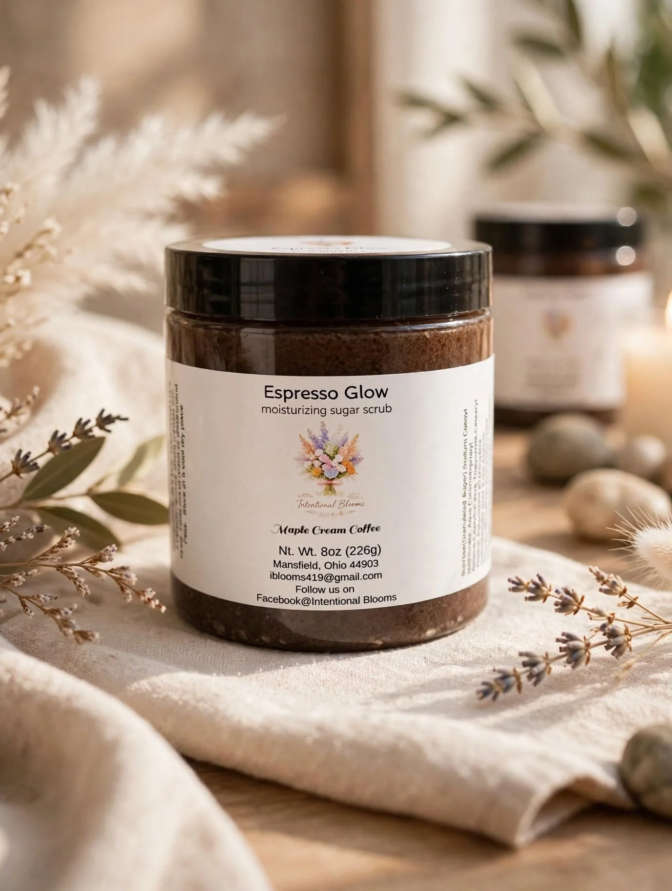 Maple Cream Foaming Coffee Scrub