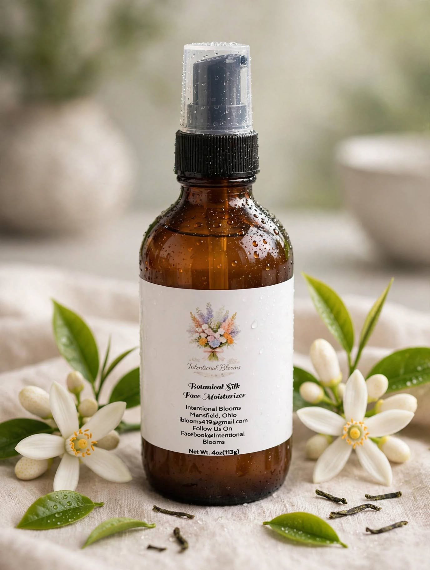 Botanical Silk Face Moisturizer (4 oz)