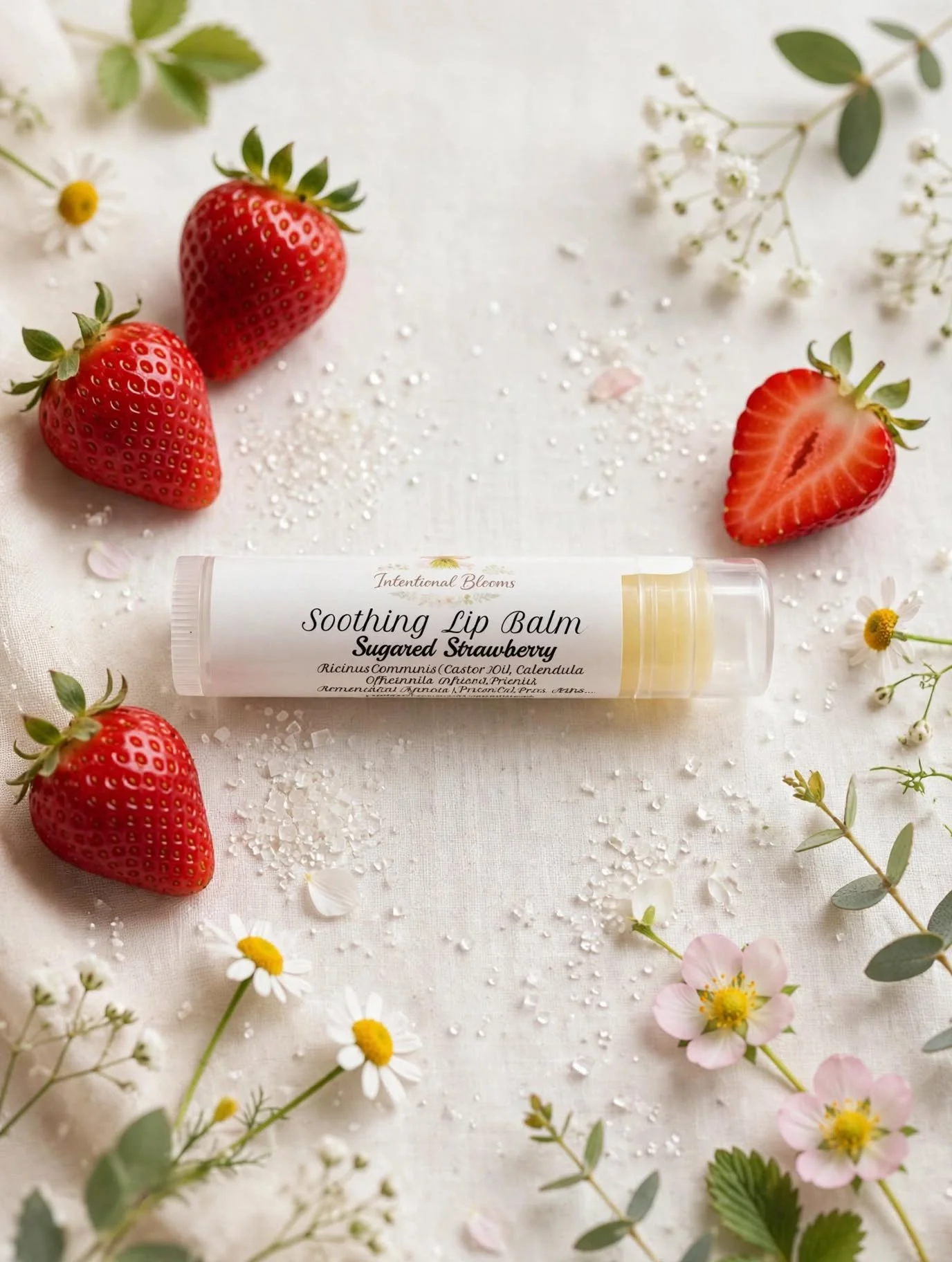 Sugared Strawberry Lip Balm