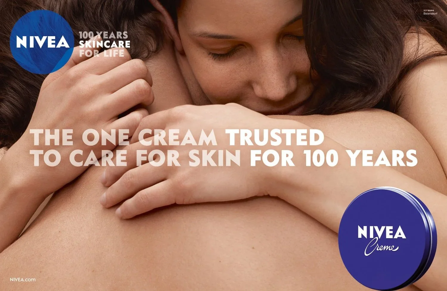 NIVEA campaign imagery
