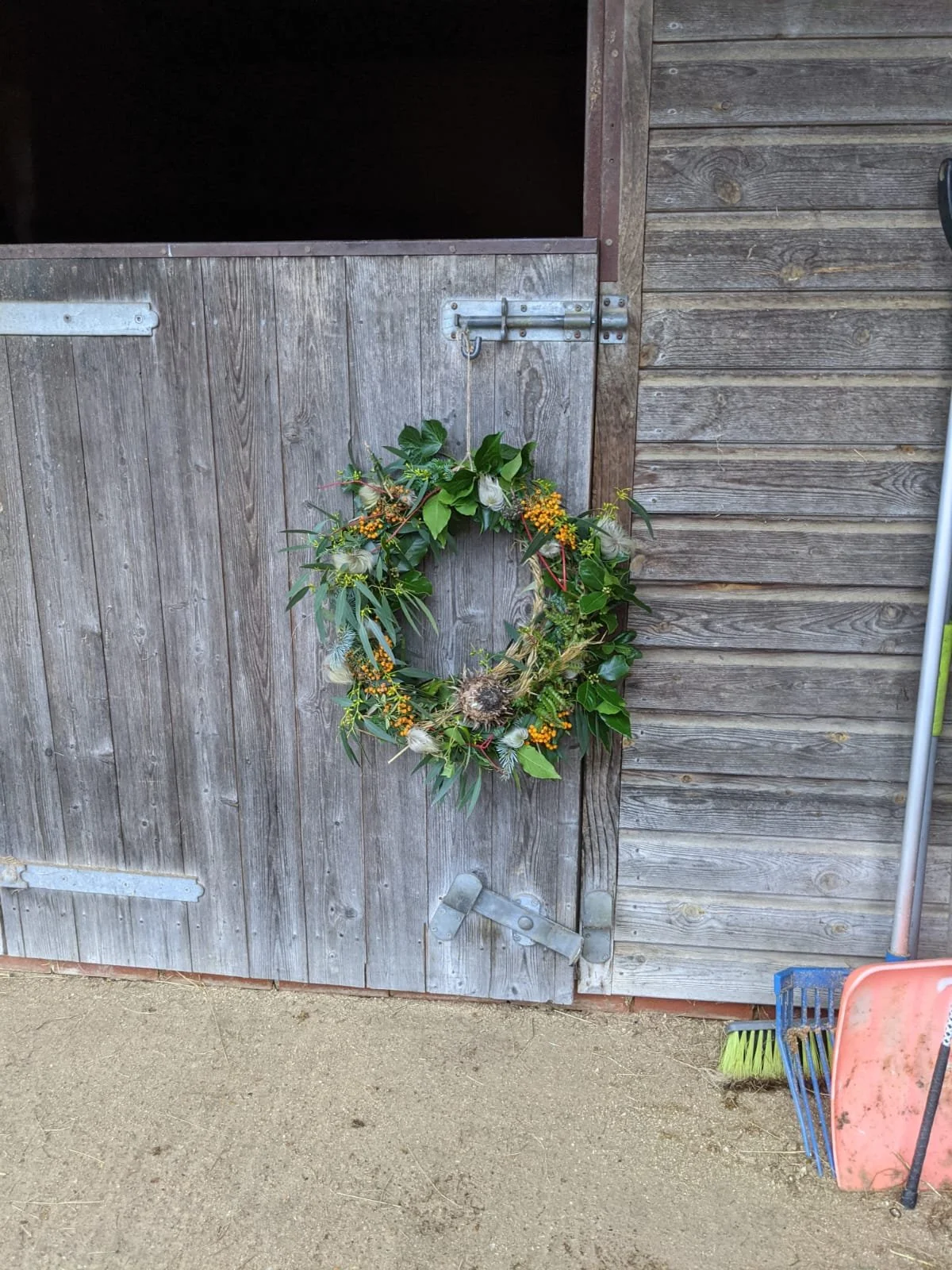 Christmas wreath workshop