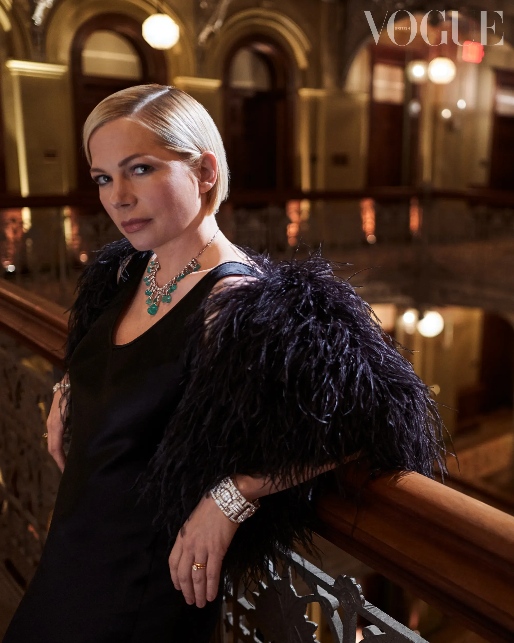 Michelle Williams for Hollywood Portfolio 2023 
Photographed by Greg Williams
Styled by Dena Giannini
(production assistant)