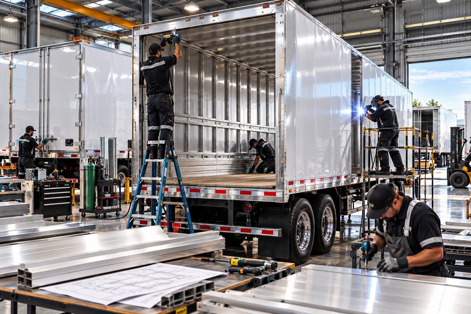 Fabricación de cajas secas