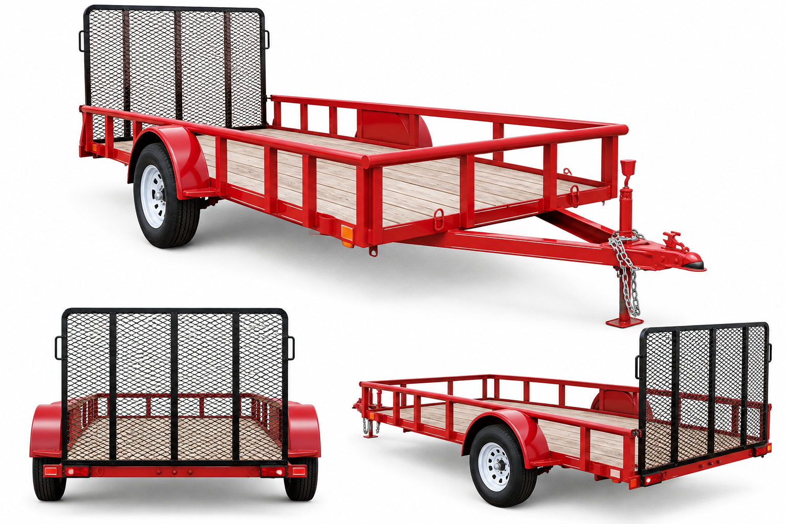 REMOLQUE TIPO PLATAFORMA CAMA BAJA