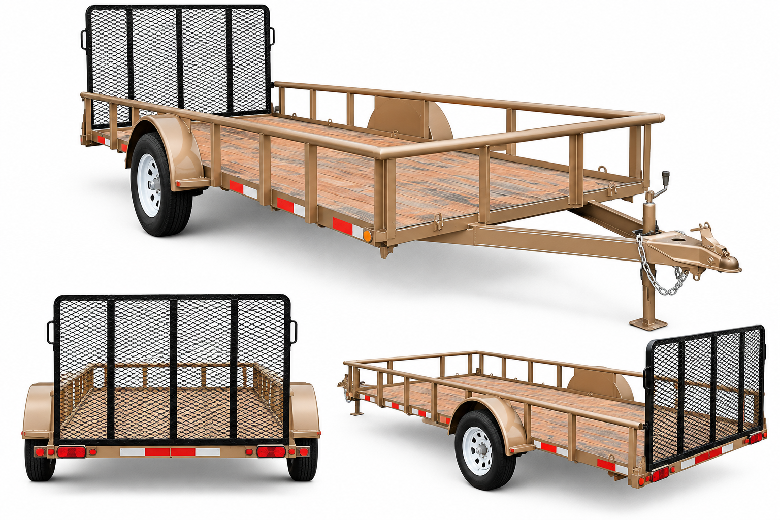 REMOLQUE TIPO PLATAFORMA CAMA BAJA