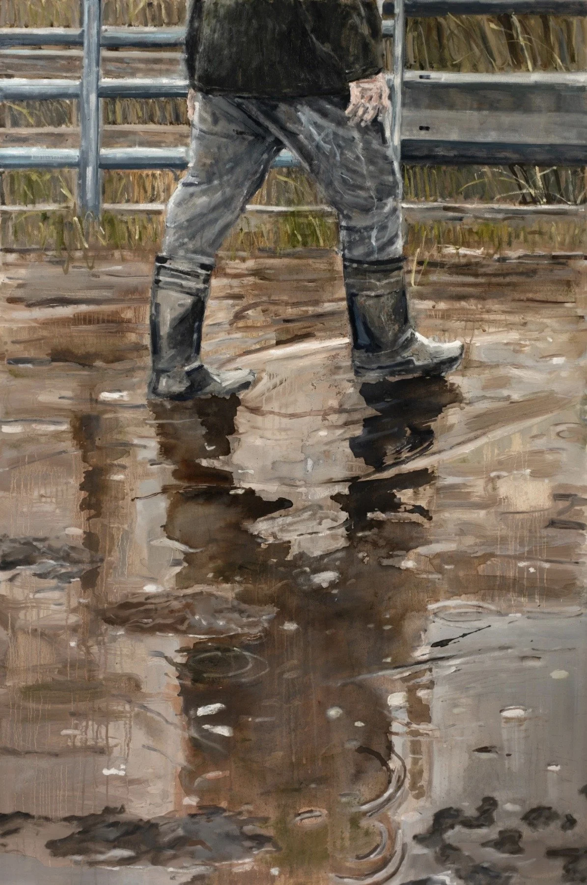 Trampled, Oil on Canvas, 100 x 150cm, 2026