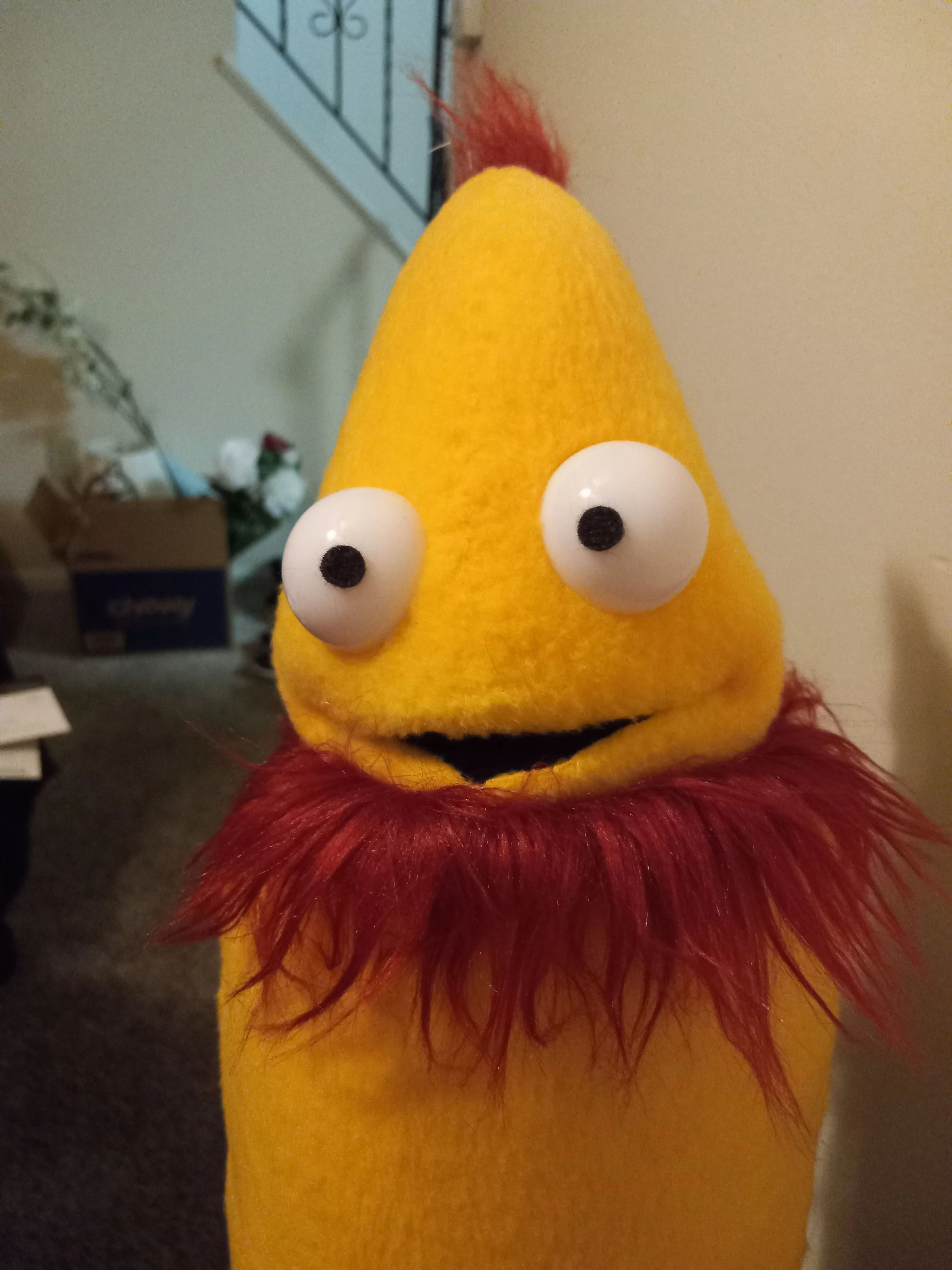 Puppet made for 8-hour build challenge, 2023