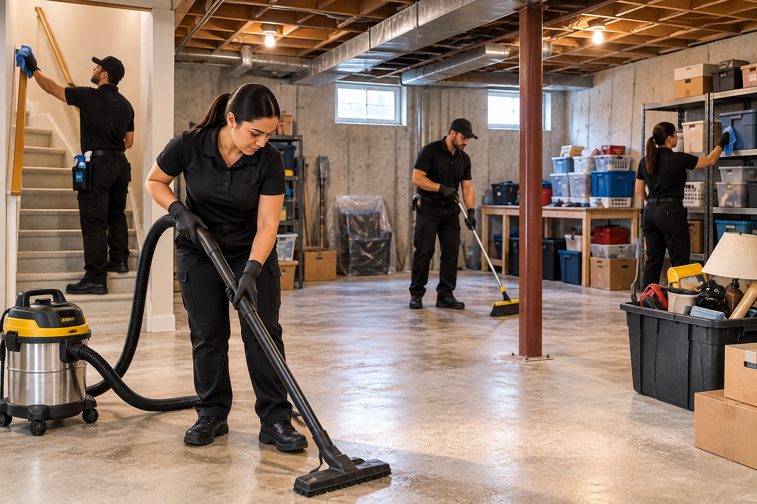 Basement Cleaning
