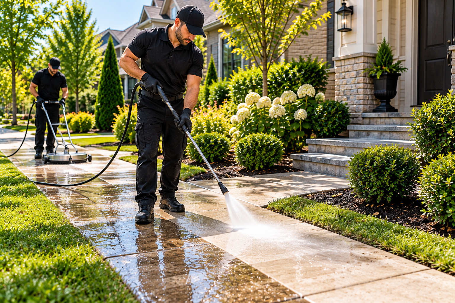 Sidewalk Cleaning