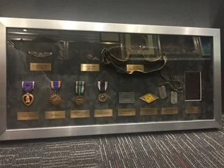 Medallions with name plates
