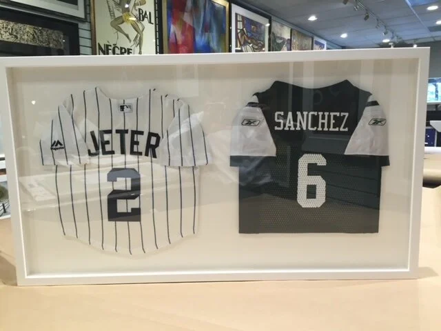 Kidd's baseball jersey shadowbox
