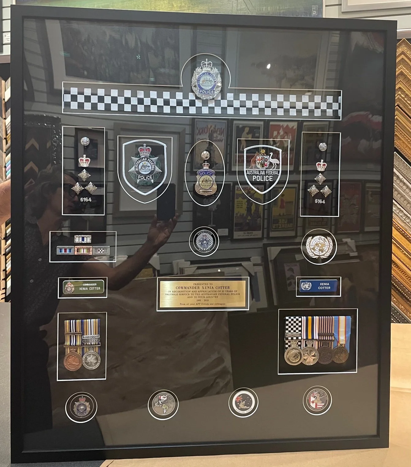 Military jacket ornaments 
