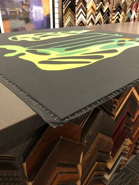 Fabric stretching 