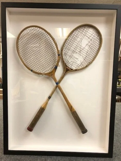 Tennis rackets 
