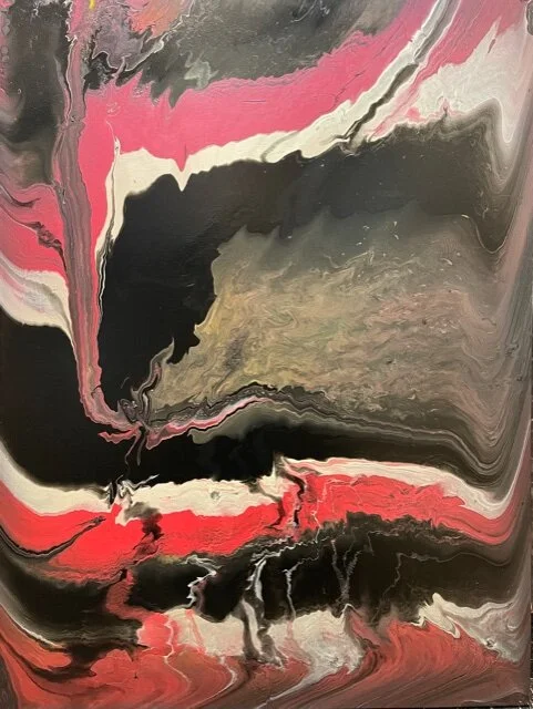 By Dmitry Kurov. Silkscreen acrylic art 36x48in