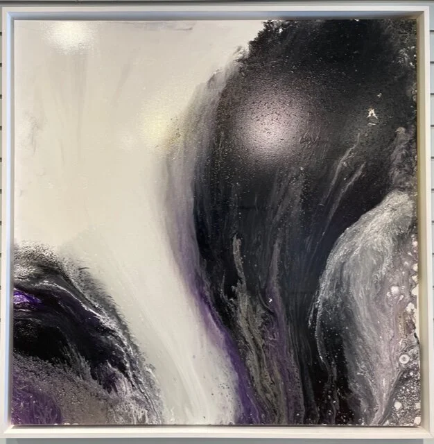 Abstract arcrylic on canvas. 36x36in