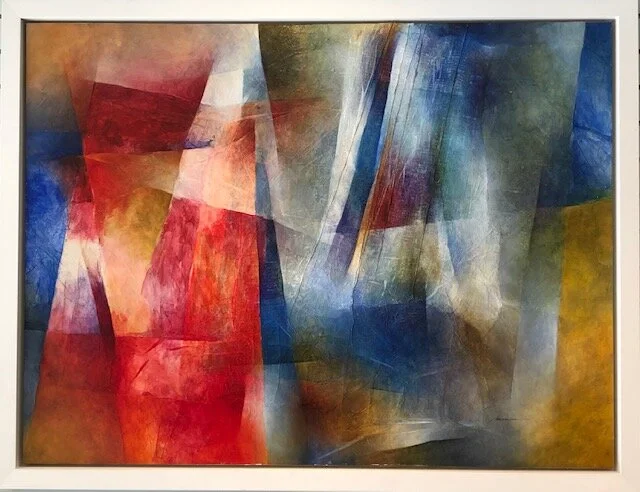 By Luz Ines Mercier. 36x48in. SOLD