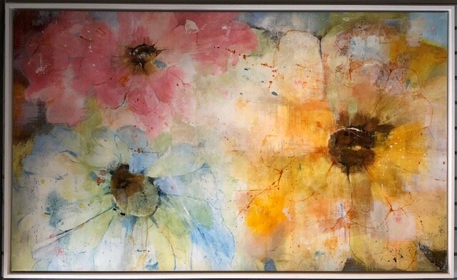 "Trio" Original on canvas by Jill Martin 30x48 (price upon request)