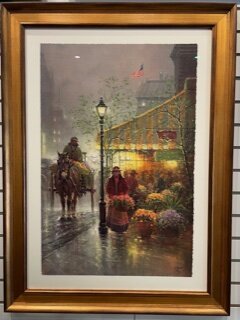 "Yellow Awning" by G. Harvey - limited edition (price upon request)