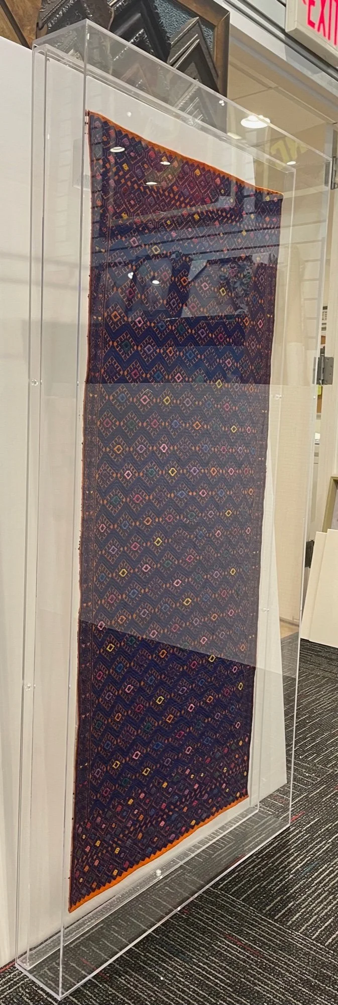30x70" All clear acrylic show case 
