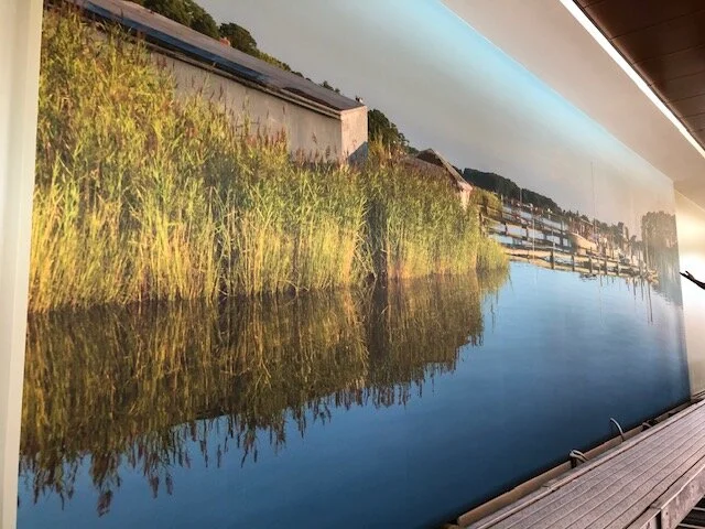 Mural installation