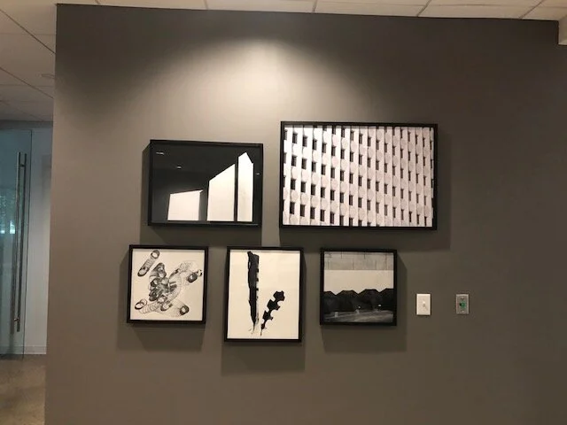 Gallery style installation