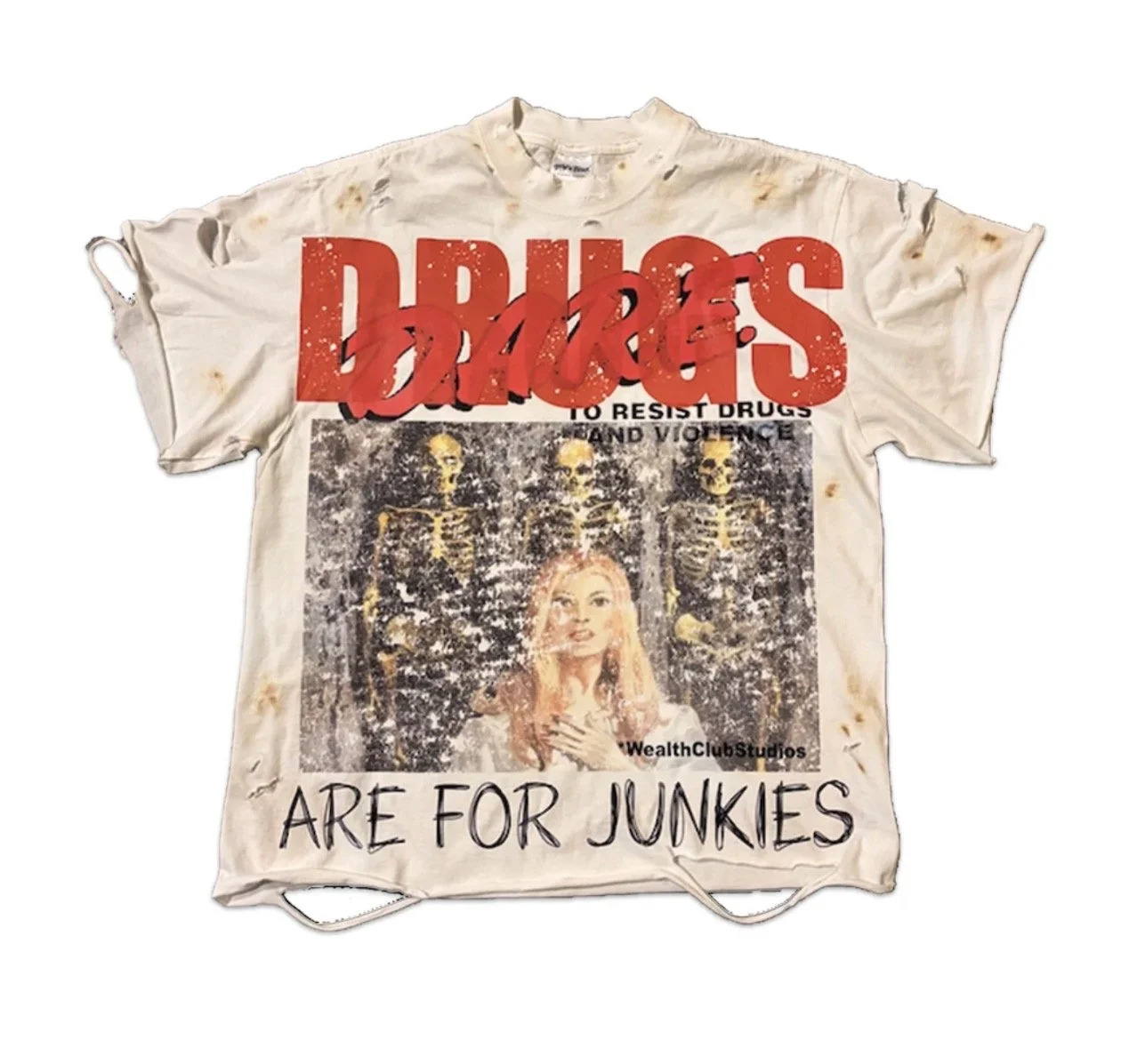 D.A.R.E x Rich Junkies Tee