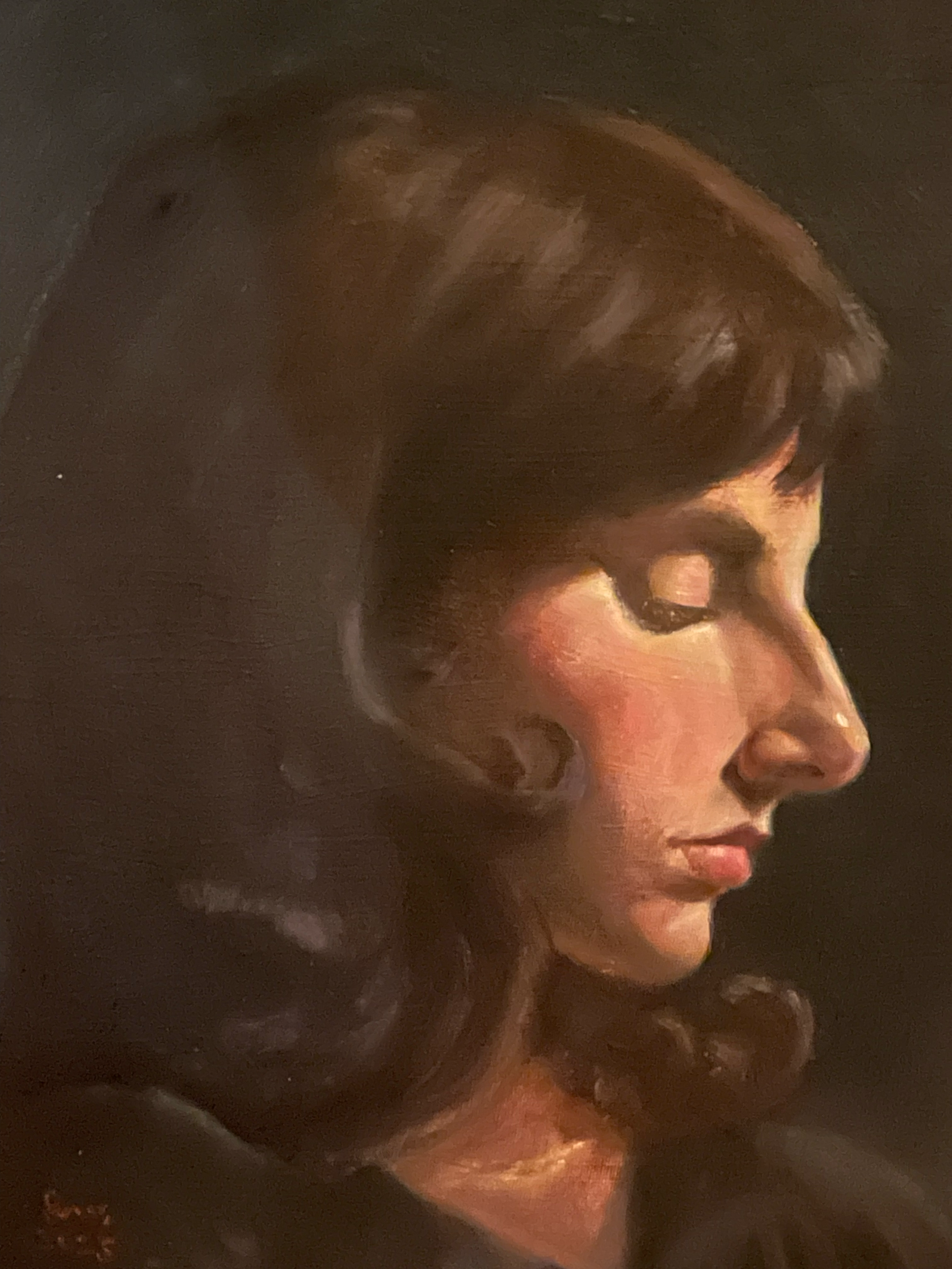 The Last, oil on board, 9"x10", 2025