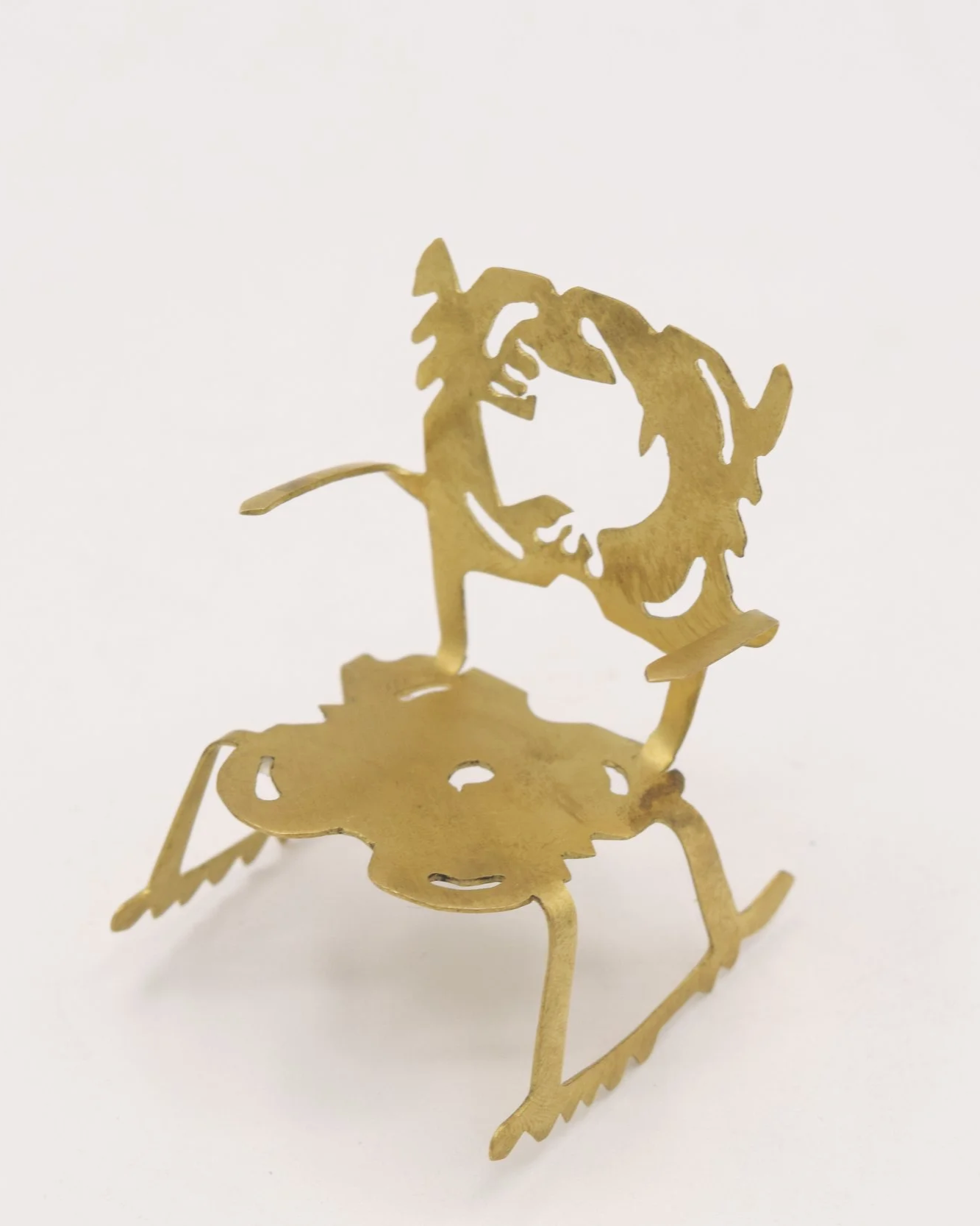 Resting Place, brass, 2025