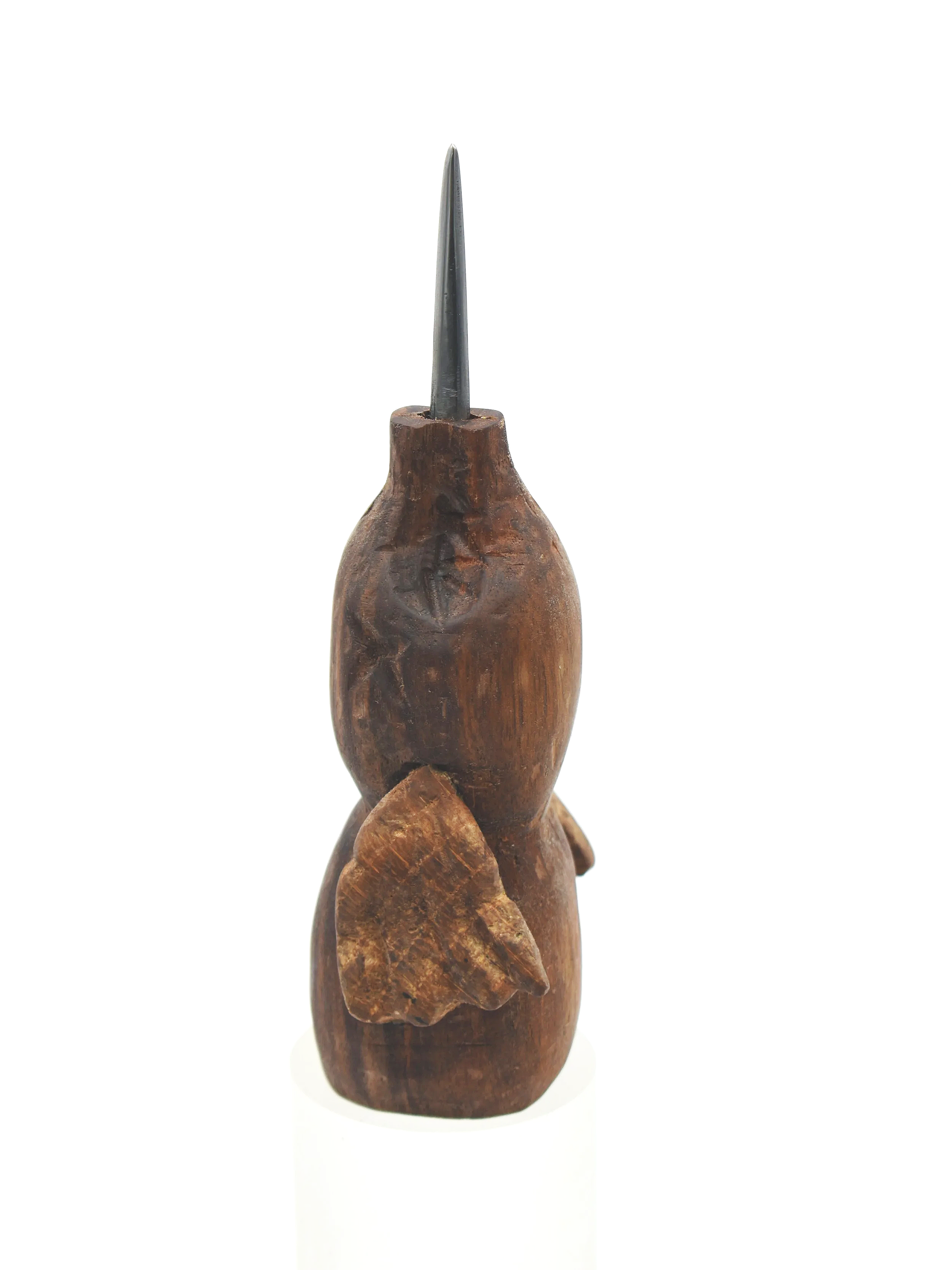 Creature Burnisher, steel, walnut, oak, 2026