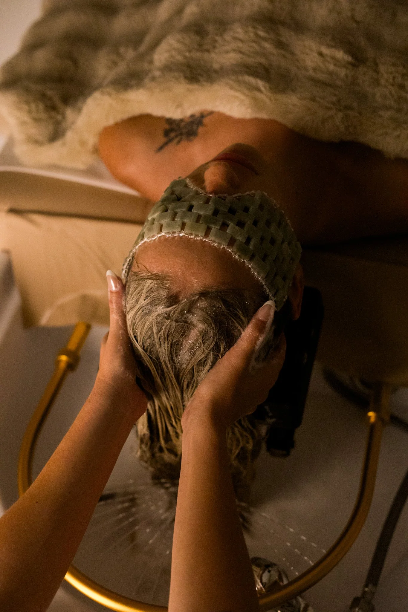 Scalp treatment at Alter Scalp Spa in Raleigh, NC
