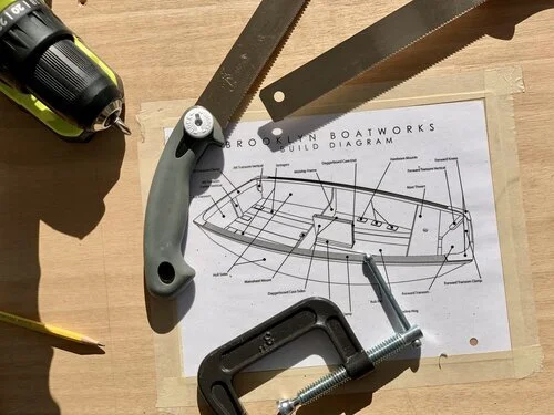 Outdoor Boat Building