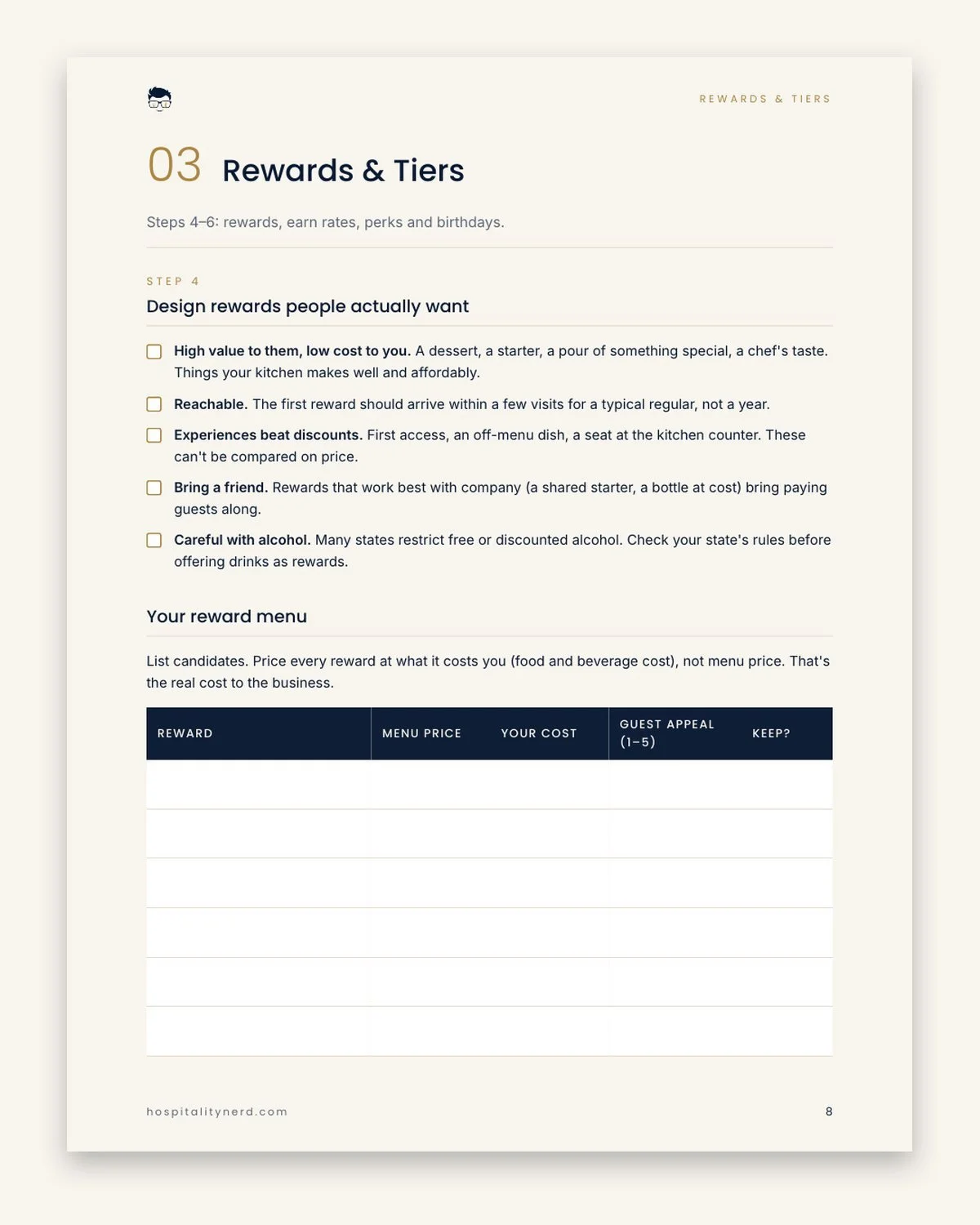 Loyalty Program Design Workbook preview 3