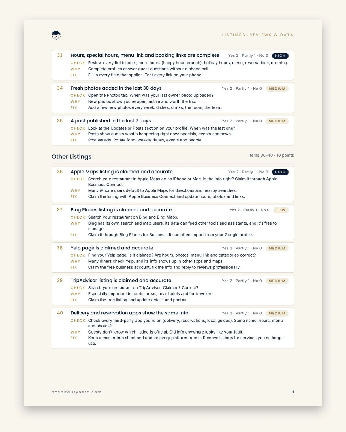 Local SEO & Website Audit Checklist preview 4