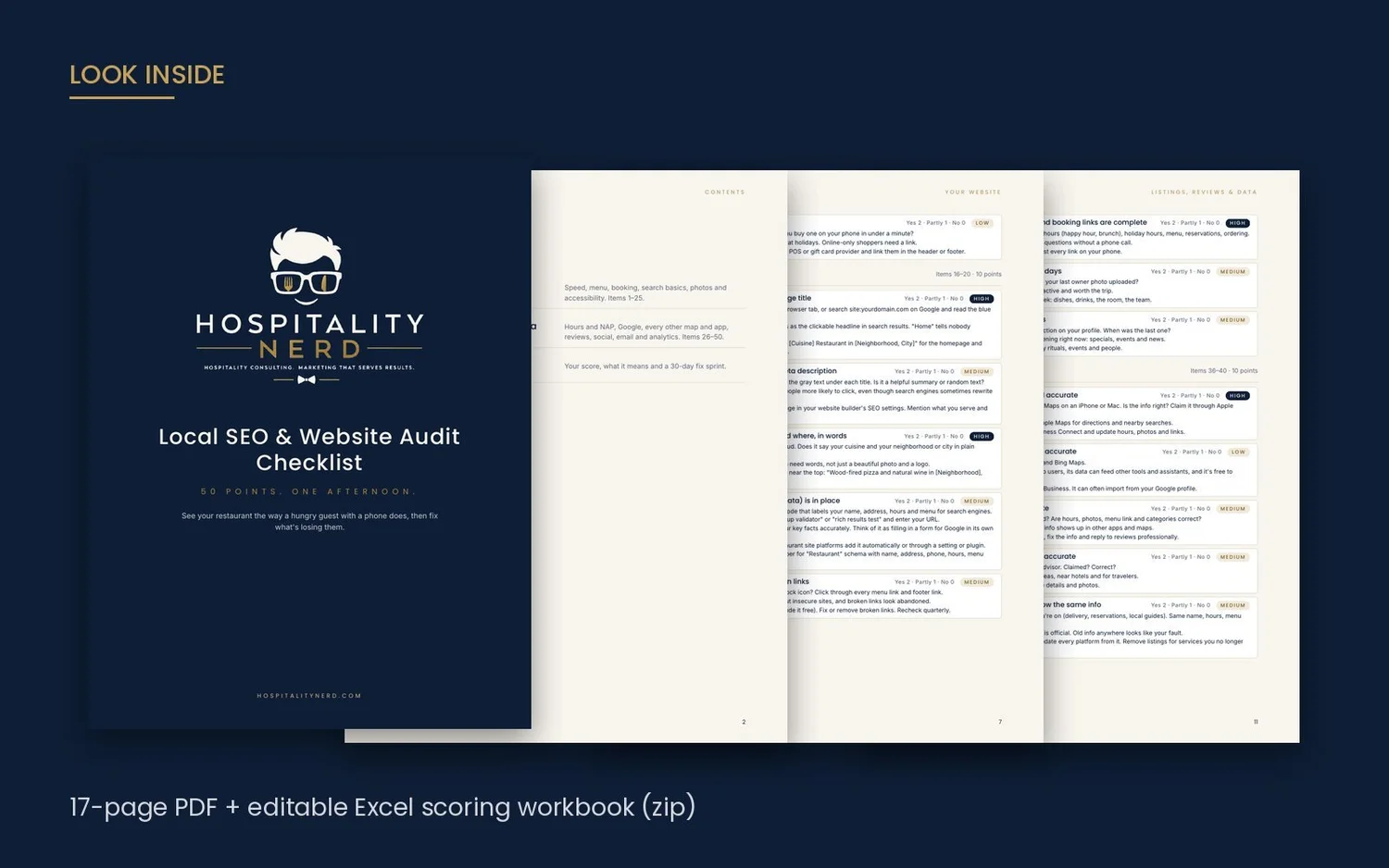Local SEO & Website Audit Checklist preview 1