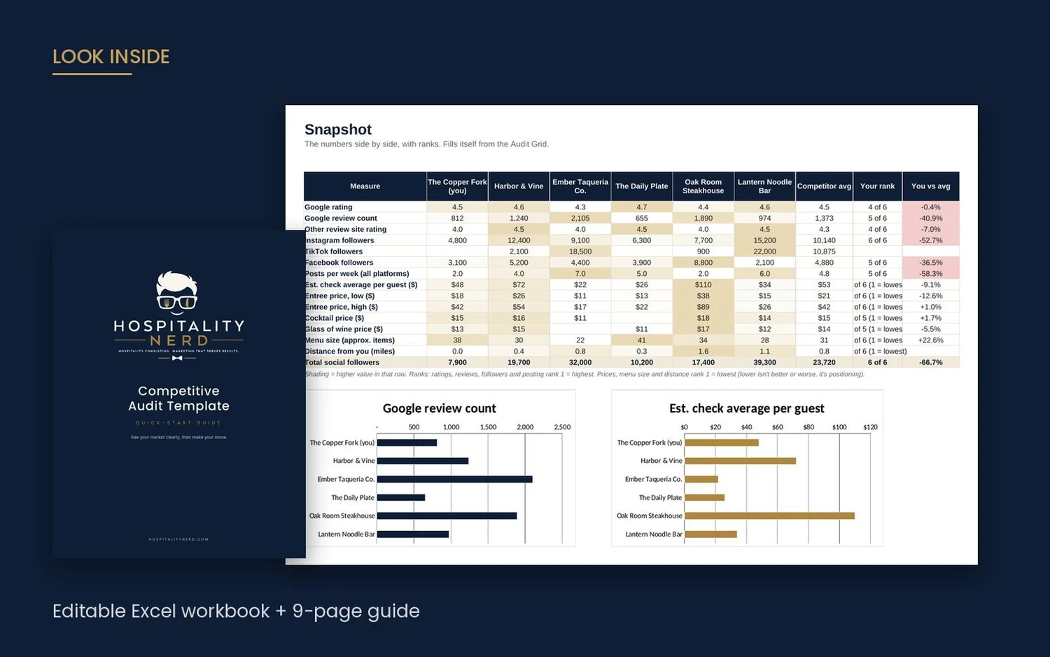 Competitive Audit Template preview 1