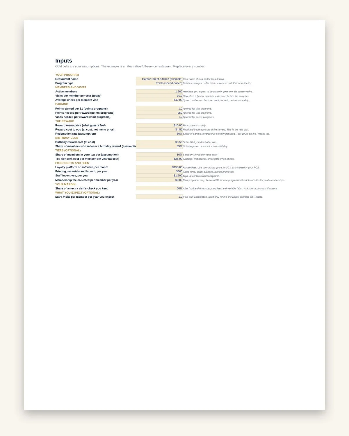 Loyalty Program Design Workbook preview 5