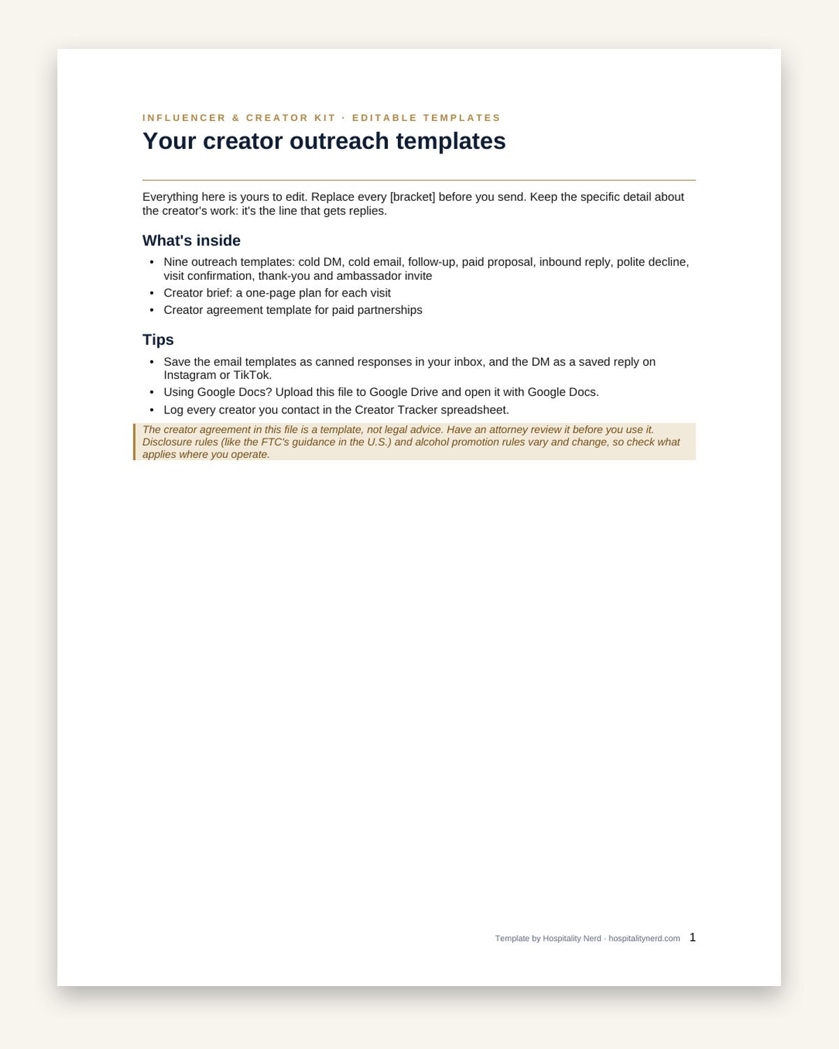 Influencer & Creator Kit preview 6