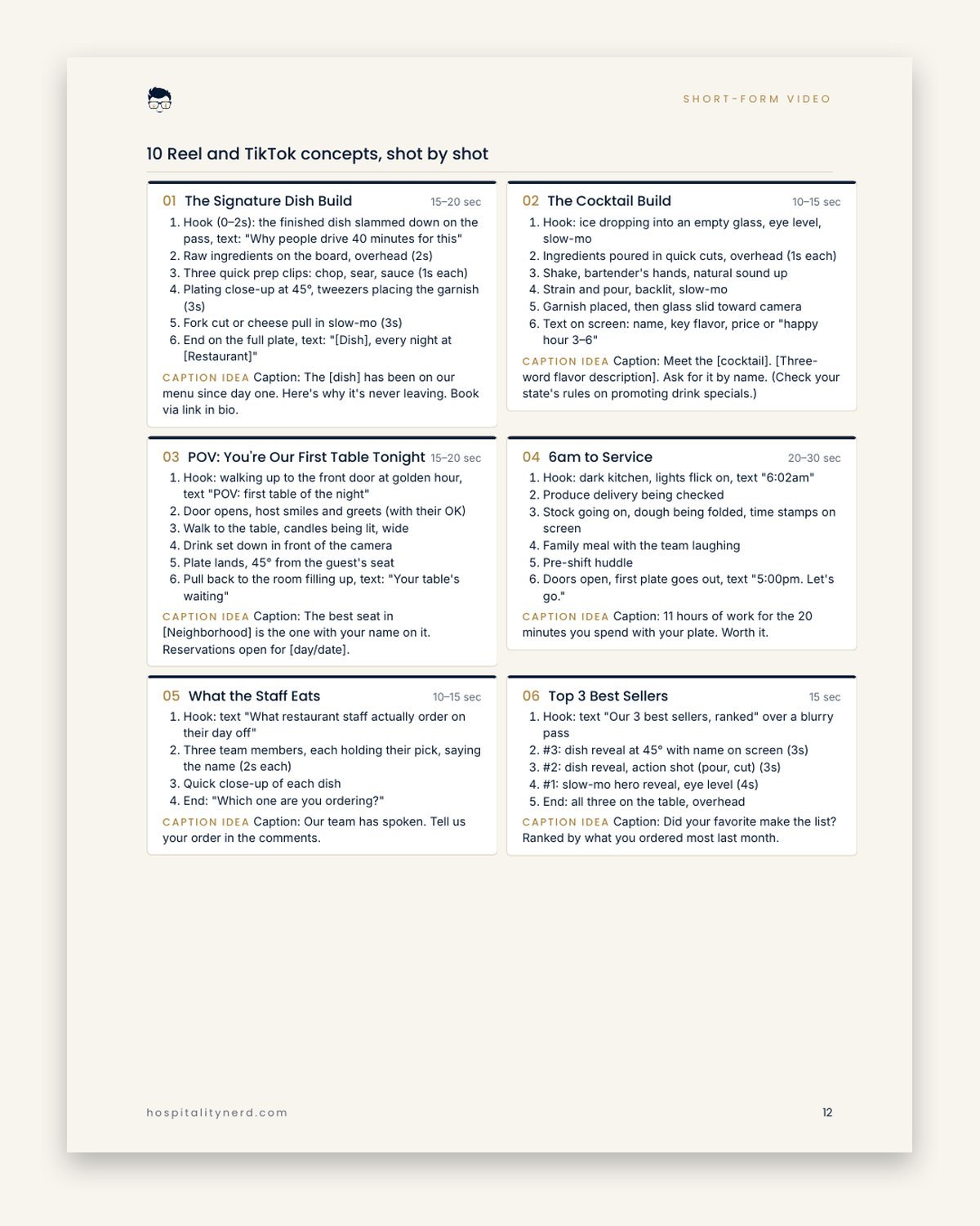 Phone Photo & Video Shot List preview 4