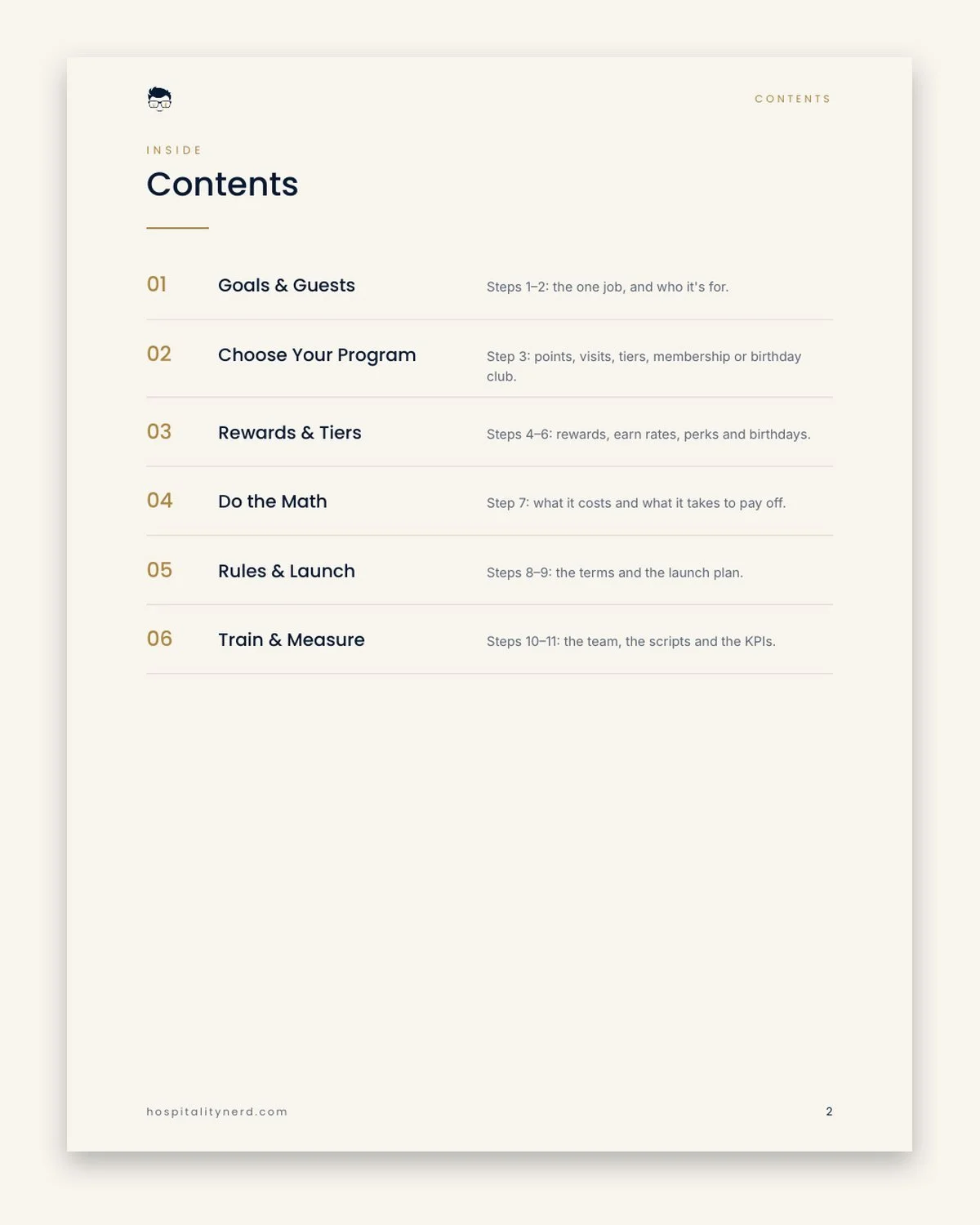 Loyalty Program Design Workbook preview 2