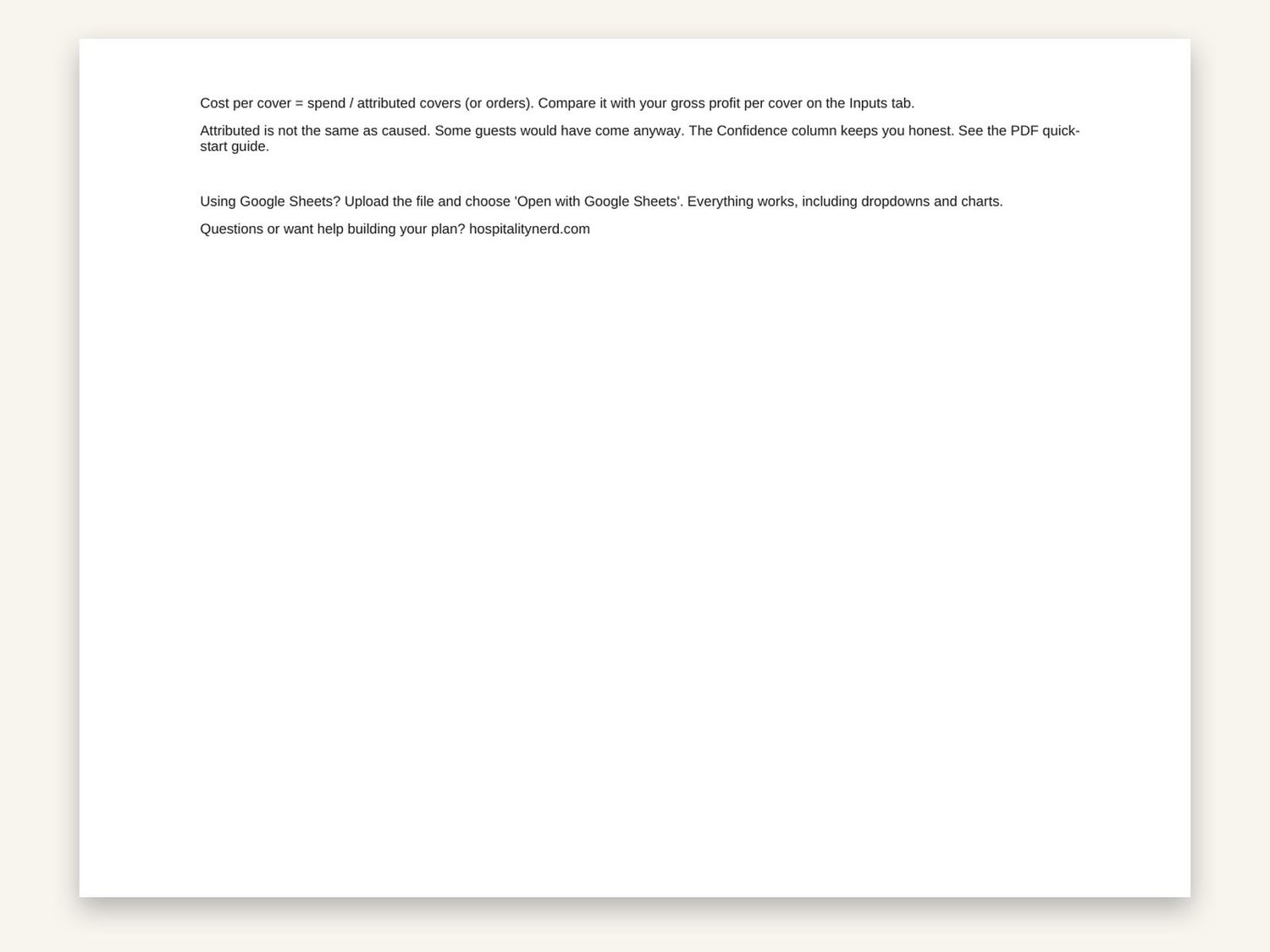 Marketing Budget & ROI Calculator preview 5