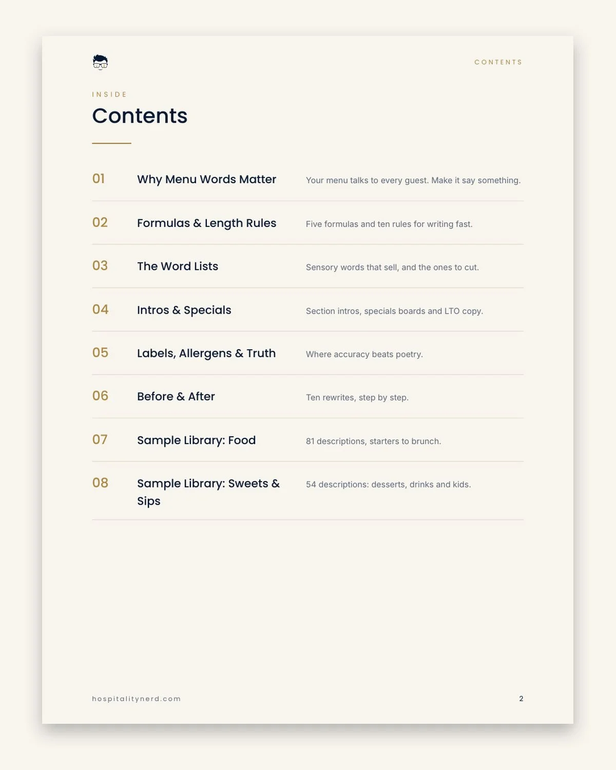 Menu Copy Pack preview 2