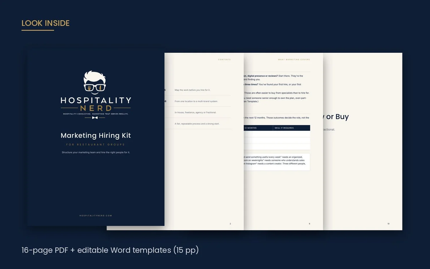 Marketing Hiring Kit preview 1