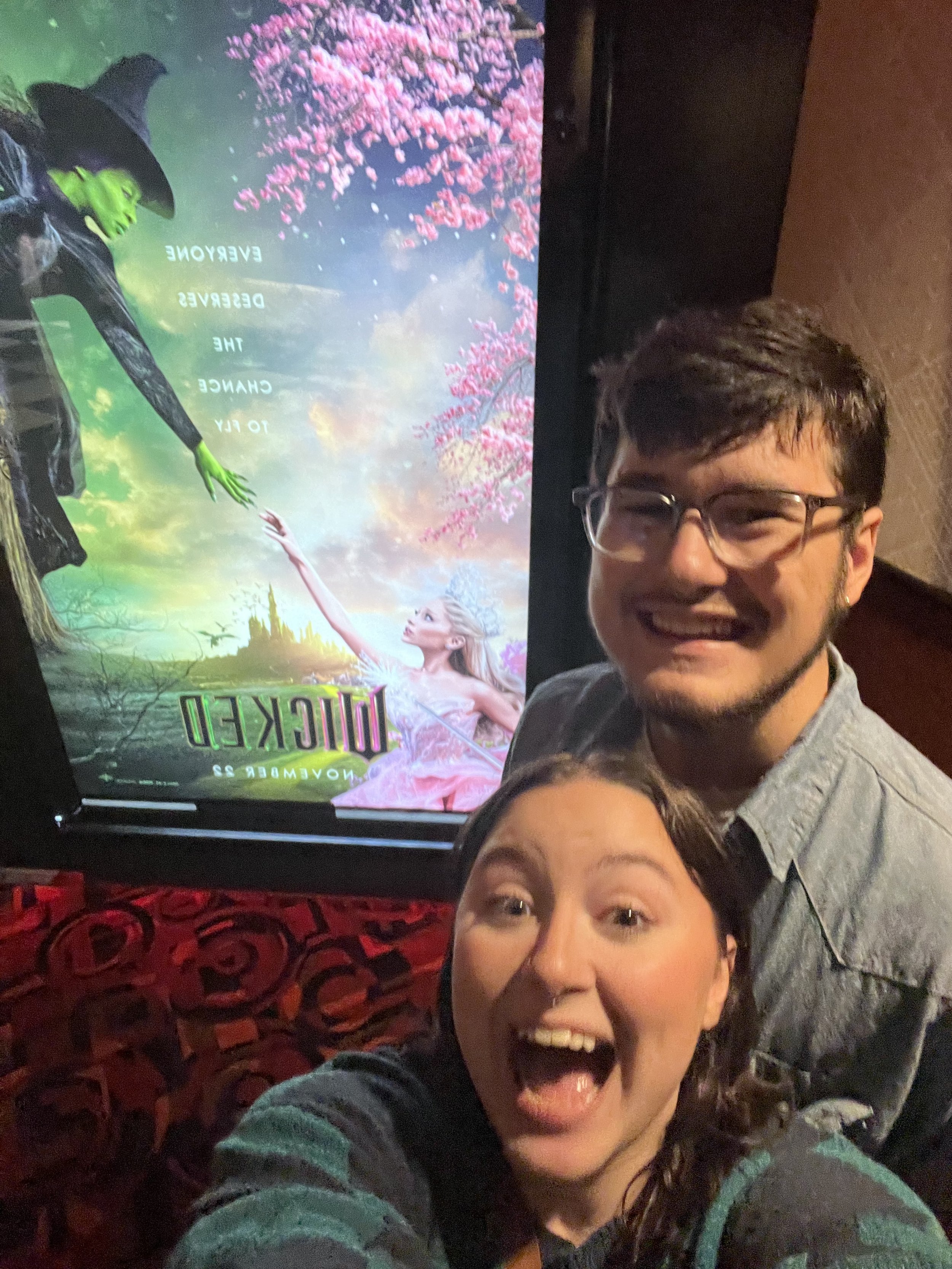 Wicked! (our second time seeing it)